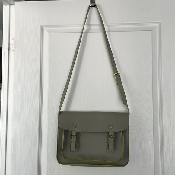 Indigo Gray Bookbag/Satchel - Picture 10 of 11